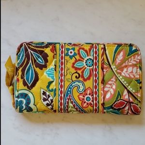 Vera Bradley accordian wallet in Provancal pattern